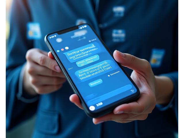 Müşteri ile etkileşime giren akıllı bir chatbot arayüzü.